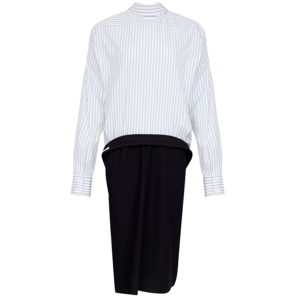 panelled midi dress