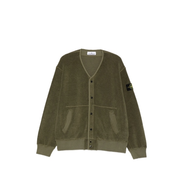 patch pocket cardigan