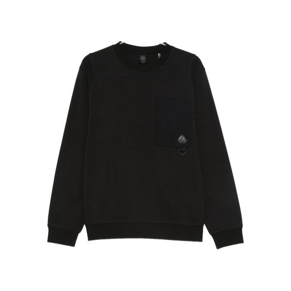 patch-pocket sweatshirt
