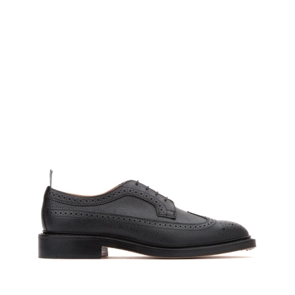 pebbled leather longwing brogues