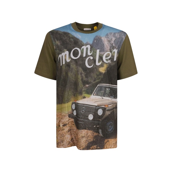 photographic print T-shirt