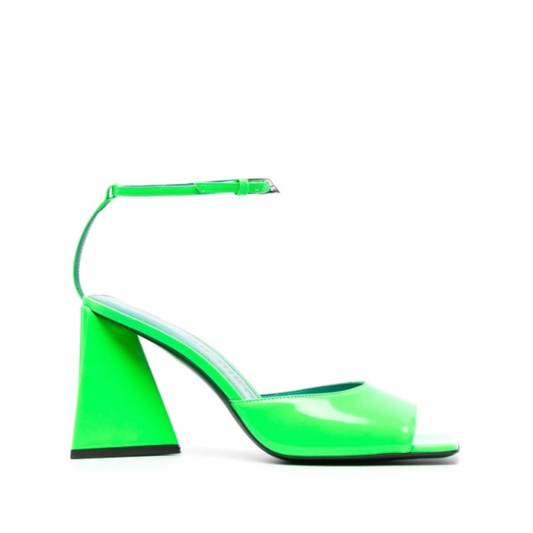 Piper 85mm patent-leather sandals
