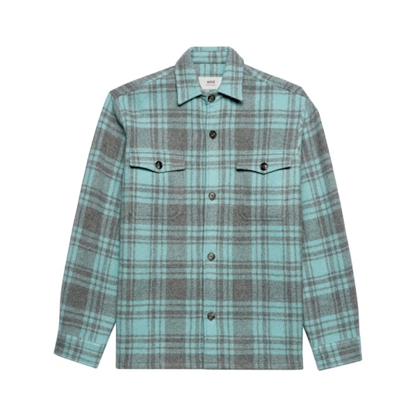 plaid wool shirt jacket
