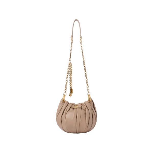 Plissé crossbody bag
