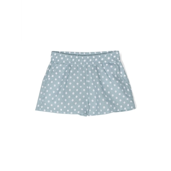 polka-dot short shorts
