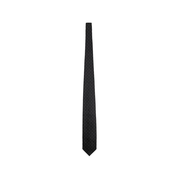 polka-dot tie