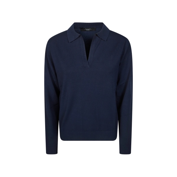 polo V-neck top
