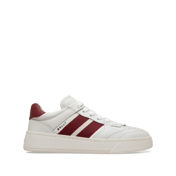 Raise leather sneakers