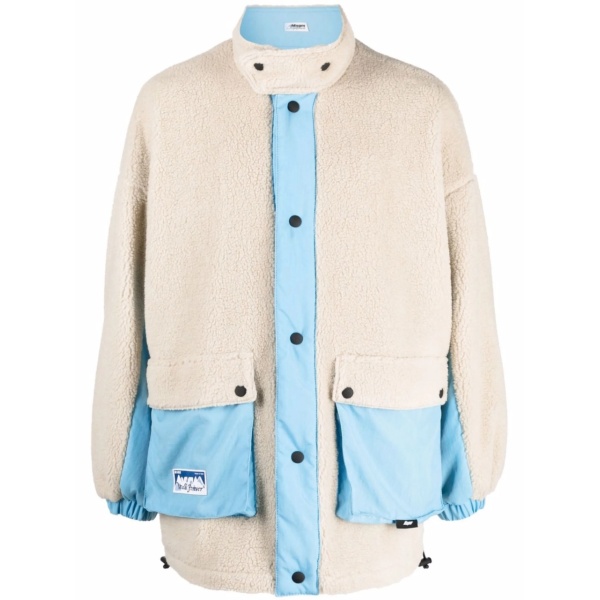 reversible faux-shearling jacket
