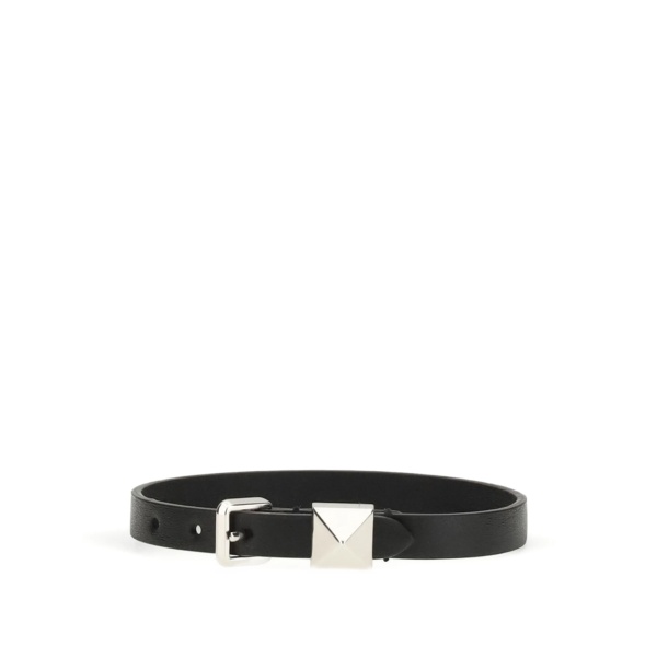 rockstud leather bracelet