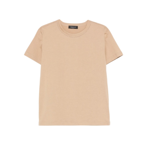 round-neck T-shirt