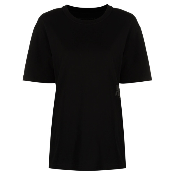 rubberised logo cotton T-shirt