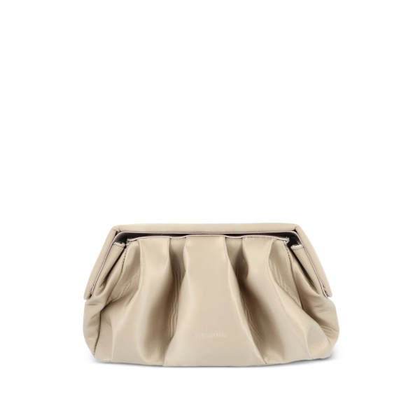 ruched clutch bag