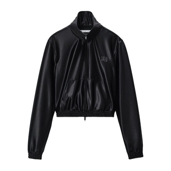 satin track jacket