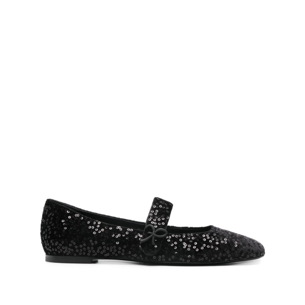 sequin-embellished ballerinas