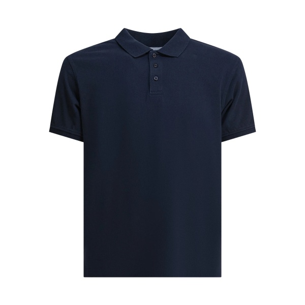 short-sleeve button polo shirt