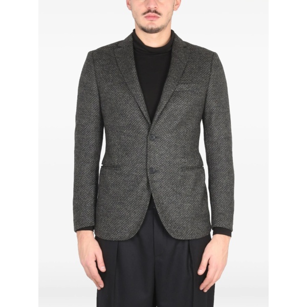 single-breasted blazer