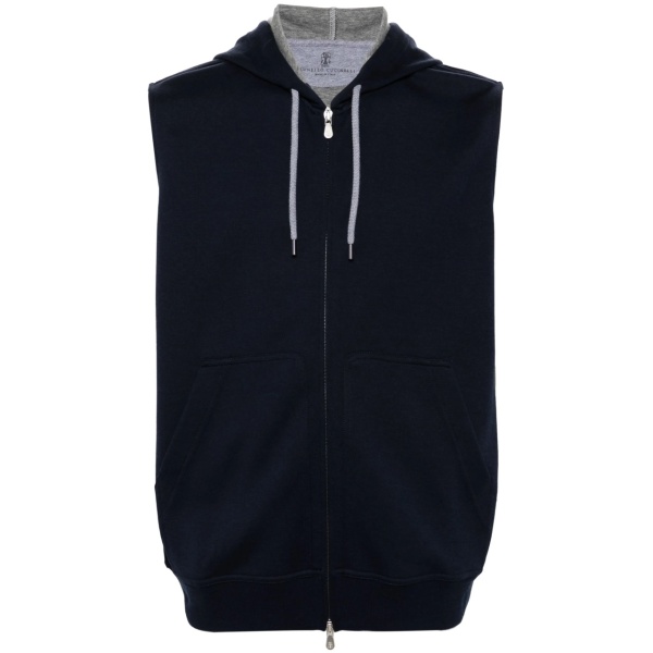 sleeveless hoodie