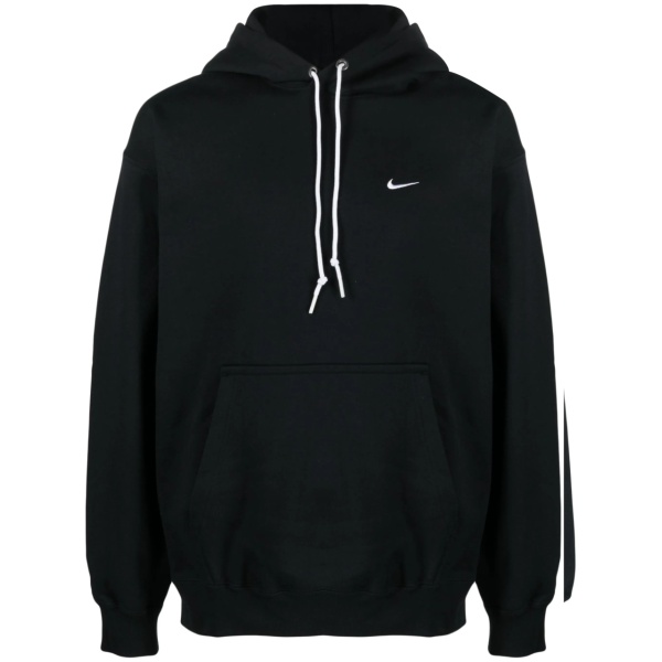 Solo Swoosh-logo drawstring hoodie