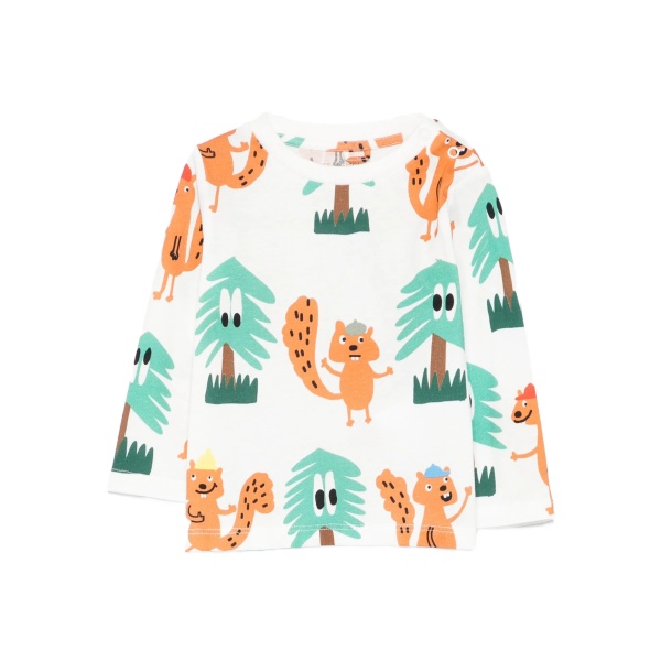 squirrel-tree print top