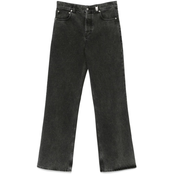 straight-leg jeans