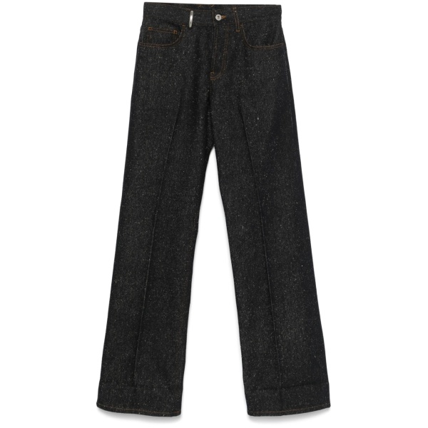 straight-leg jeans