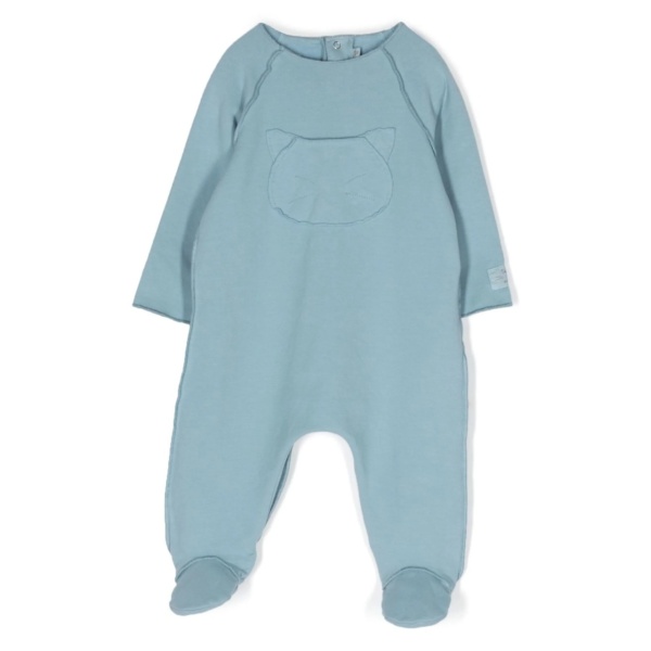 stretch-cotton babygrow