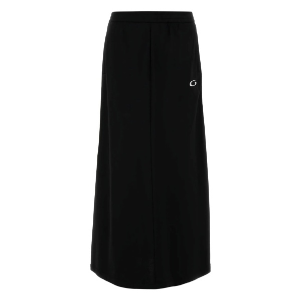 stripe-detail skirt