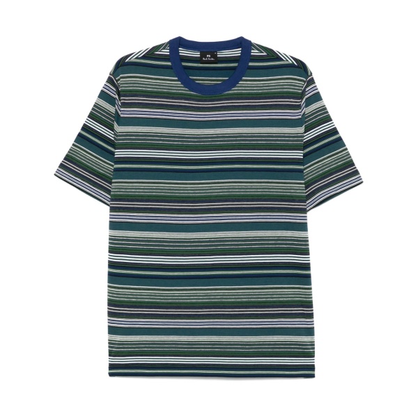 striped cotton T-shirt