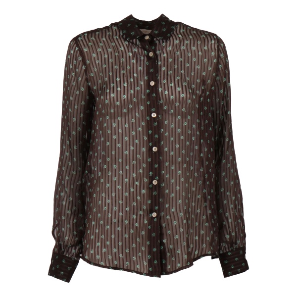 striped floral shirt