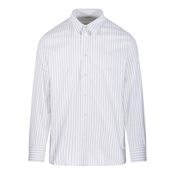 striped long-sleeve shirt