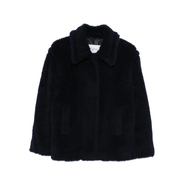 teddy-textured jacket
