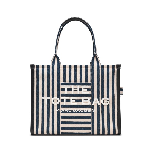 The Large Stripe Canvas tote bag