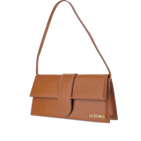The Long Bambino leather flap-closure shoulder bag