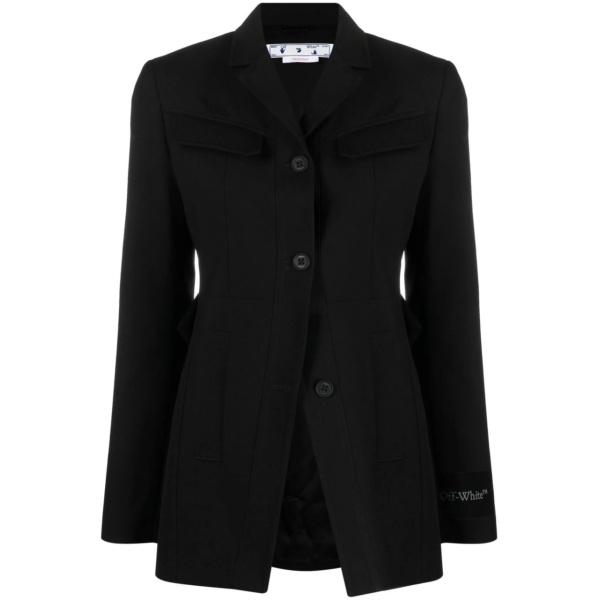 Toybox Dry Wo single-breasted wool blazer