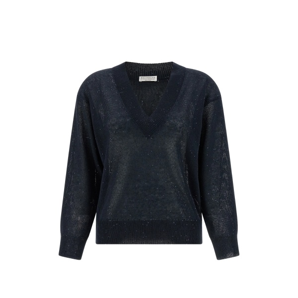V-neck sweater