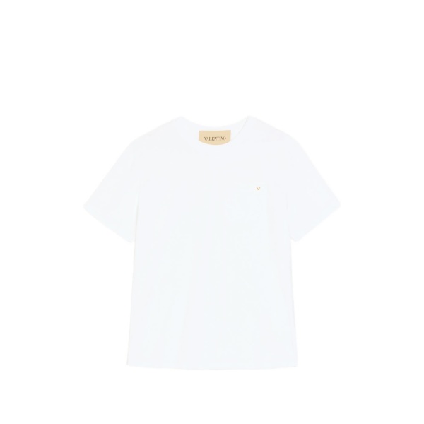 Valentino cotton T-Shirt with VGold