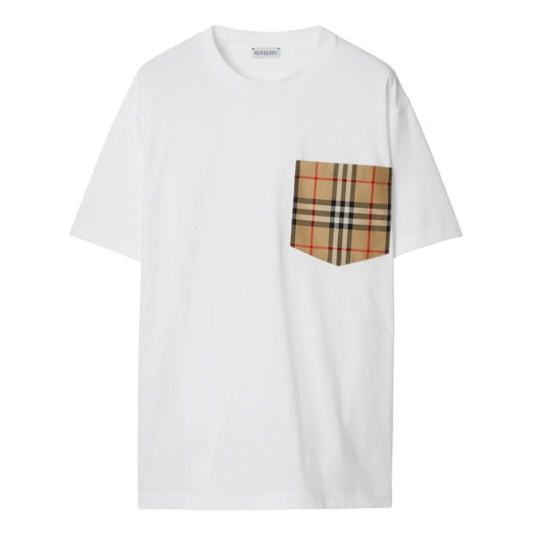 Vintage Check pocket T-shirt