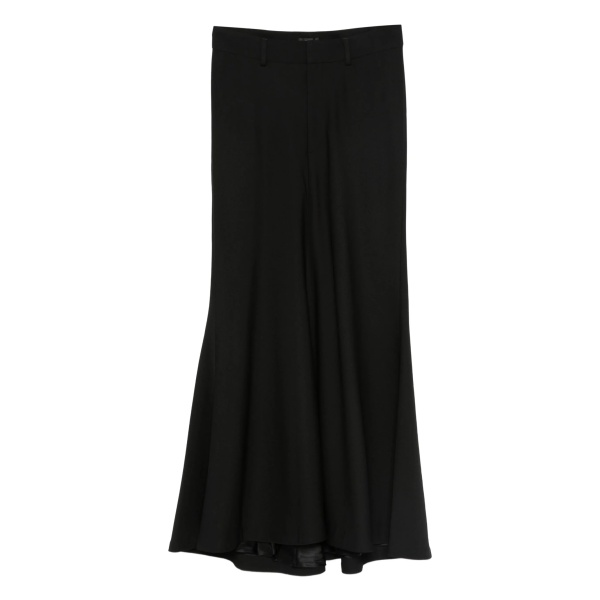 wool maxi skirt