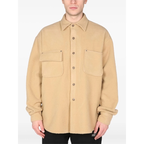 wool pocket shirt