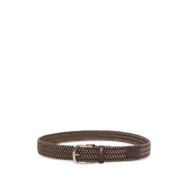 woven-leather belt