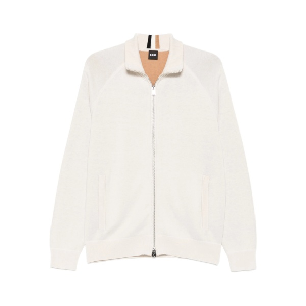 zip-fastening cardigan