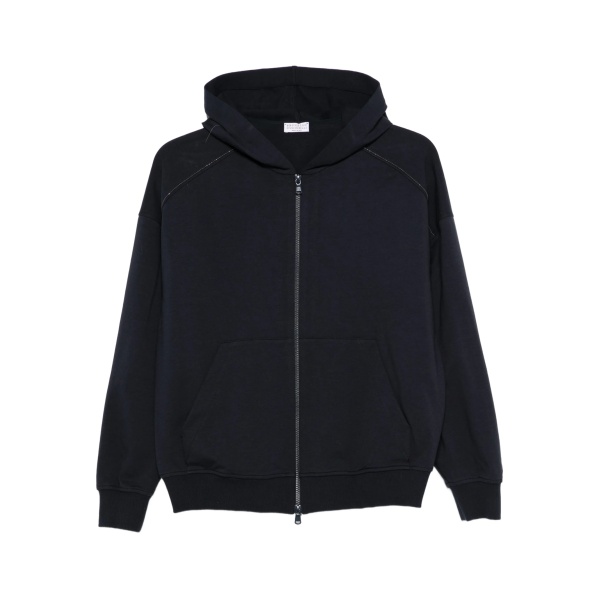 zip-up hoodie