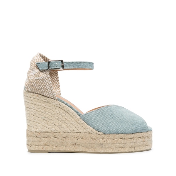 110mm Bianca wedge espadrilles