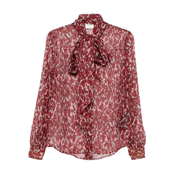 abstract-pattern blouse