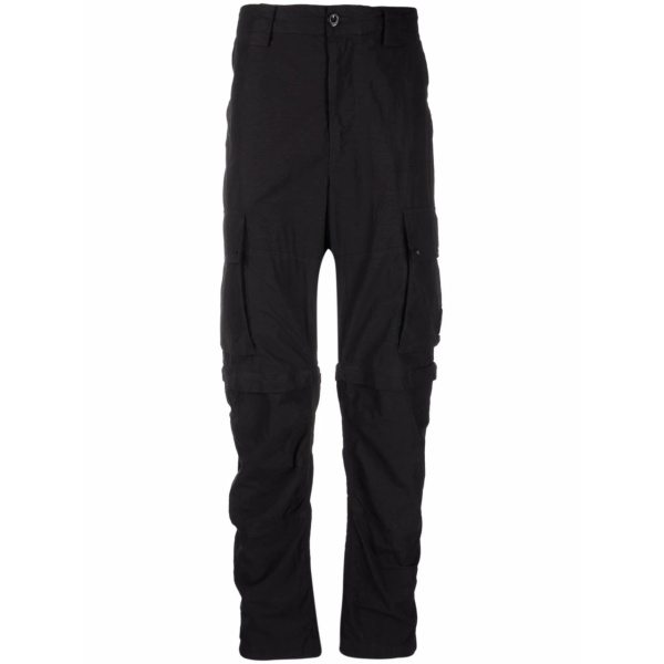 adjustable-length cargo trousers