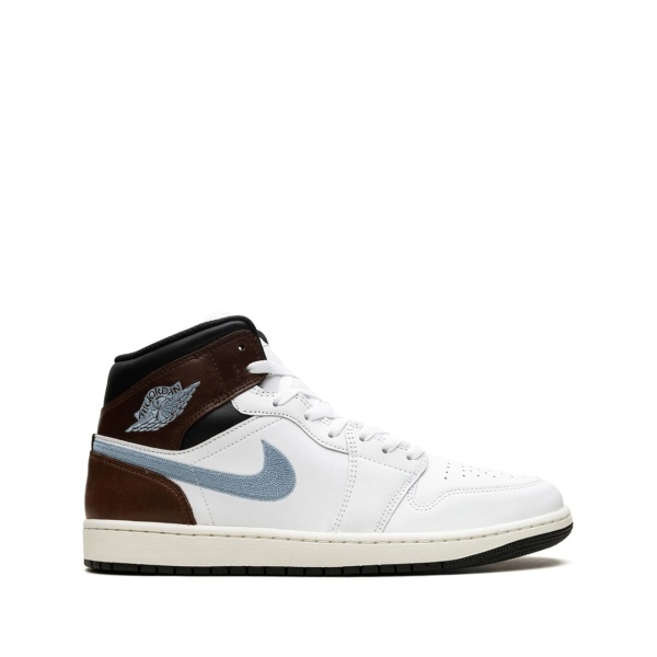 Air Jordan 1 Mid SE "Brown/Blue/Grey" sneakers