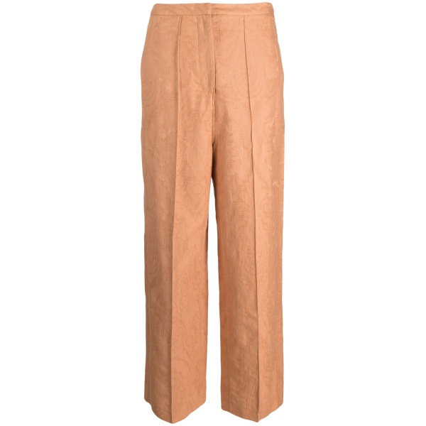 Ajoure' wide-leg trousers