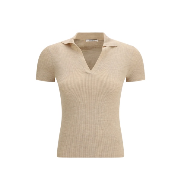 Albero V-neck ribbed T-shirt