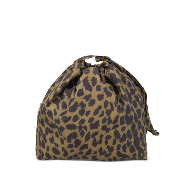 animal-print tote bag